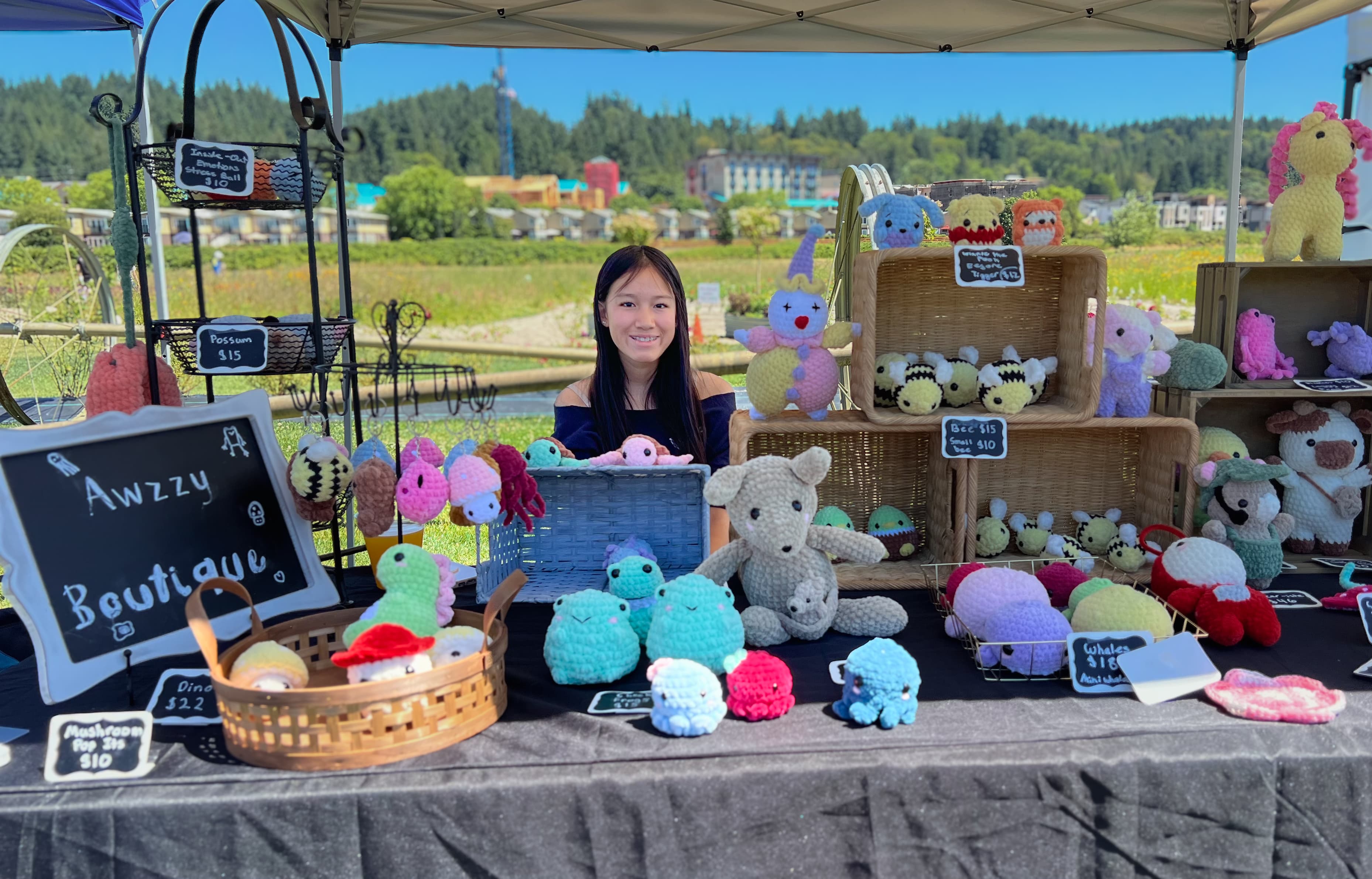 Kids Market at Strawberry Passion Farms Market