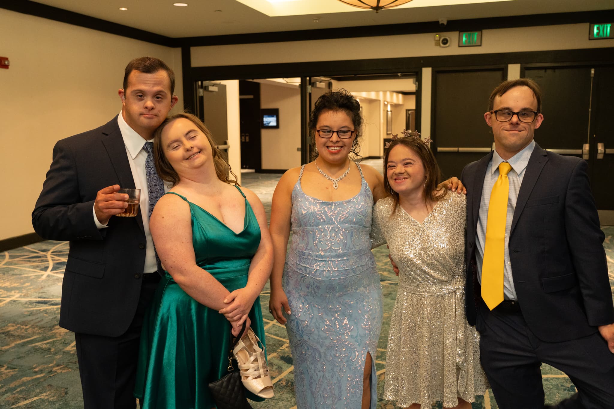 Gigi's Playhouse Blue and Gold Gala